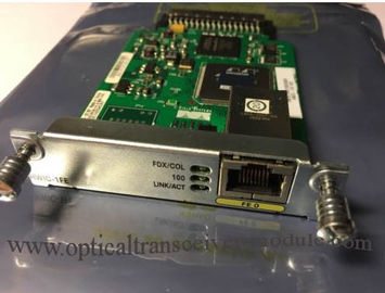 Los módulos HWIC-1FE del router de Cisco ayunan tarjeta de interfaz de WAN de la capa 3 de Ethernet