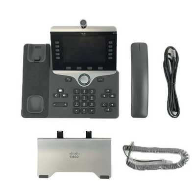 Teléfono del IP de 8851 series con las auriculares Jack For Business Communication del correo de voz