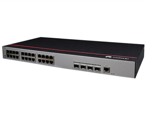 S5735-L24P4S-A1 Huawei S5700 serie de conmutadores 24 10/100 / 1000Base-T puerto Ethernet 4 Gigabit SFP POE + suministro de energía AC)