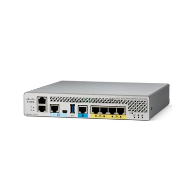 AIR-CT2504-5-K9 Controlador inalámbrico Cisco de cifrado eficiente con 2 puertos y cifrado WPA2