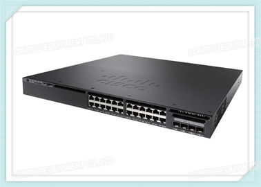 puerto del gigabit 24 de Cisco del interruptor del interruptor WS-C3650-24TS-E de 4G RAM Cisco Gigabit Ethernet