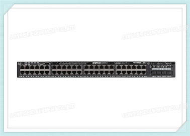 IOS de la base del IP del POE WS-C3650-48PD-S del puerto del interruptor 8 de la fibra óptica de Cisco de la capa 3 manejado