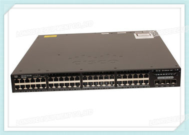 Los puertos del interruptor WS-C3650-48TS-L 48 de Ehternet de la fibra óptica de Cisco 4 x1G Uplink la base del LAN