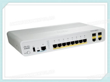 El FE PoE 2 x del interruptor 8 de la red de Ethernet del interruptor WS-C2960C-8PC-L de Cisco dual Uplink la base del Lan
