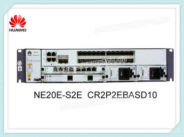Interfaz fijo 2*DC del router CR2P2EBASD10 NE20E-S2E 2*10GE-SFP+ 24GE-SFP de la serie de Huawei NE20E