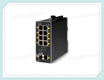 El GUI del interruptor IE-1000-8P2S-LM de Cisco basó el interruptor industrial de Ethernet de los puertos del cobre del FE de GE SFP 8 del interruptor 2 de L2 PoE