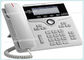 Teléfono blanco y negro 7821 del IP de los colores CP-7821-K9 Cisco con varios ayuda multilingüe