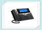 Teléfono aumentable CP-8861-K9 del IP de Cisco de la pared con el auto de las auriculares - saludo del agente de la respuesta