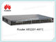 Corriente ALTERNA combinada del LAN 60W del router AR2201-48FE 2GE WAN 1GE 1 USB 48FE de Huawei