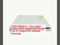 C9300-48UXM-A - Cisco Switch Catalyst 9300 Catalyst 9300 48 puertos 2.5G (12 mGig) UPOE, ventaja de red