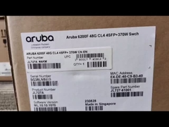JL727A Conmutador de la serie 6200F de Aruba 48G Clase4 PoE 4SFP+ 370W