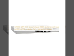 C9300L-24P-4X-E Cisco Catalyst 9300L Conmutadores con conexiones fijas 4x10G/1G SFP+, PoE+, Network Essentials