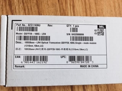 Modulo QSFP28-100G-LR4 Interfaz LC Modulo de transceptor óptico de alta velocidad de Huawei