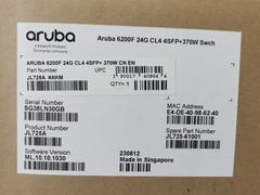 JL725A Aruba 6200F 24G Clase4 PoE 4SFP+ 370W Switch (Conmutación de energía de 4W)