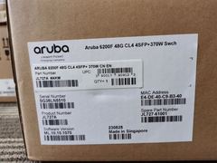 JL727A Aruba 6200F 48G Clase 4 PoE 4SFP+ 370W Switch