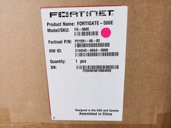 Fortinet FortiGate 500E FG-500E Firewall de seguridad de red