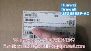 USG6555F-AC USG6555F AC Host 2*GE WAN+8*GE Combo+2*10GE SFP+, 1 alimentación de CA).