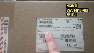 S5731-H48P4XC, conmutador Huawei S5731, 48xGE PoE+/4x10GE SFP+/sin fuente de alimentación