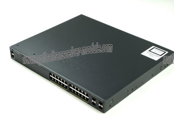 24 interruptores de la fibra óptica del puerto, interruptor SFP Cisco WS-C2960X-24PS-L de Ethernet