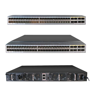 Nuevos 48 Gigabit Ethernet interruptores de red portuarios de CE6865E 48S8CQ Huawei 25GE SFP28