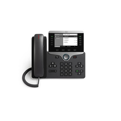 8841 color negro de la seguridad del 802.1x del sistema de teléfono 320x240 para los compradores de B2B