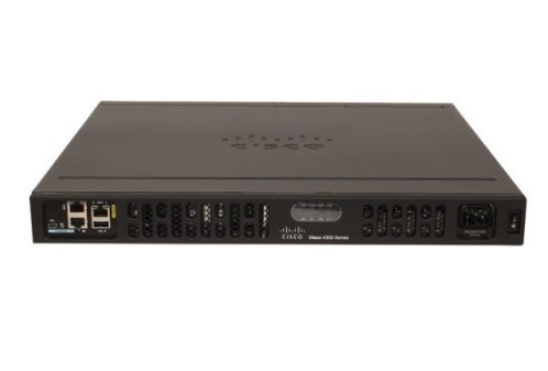 ISR4331-SEC/K9 Cisco 4000 Router 100Mbps-300Mbps Rendimiento del sistema 3 puertos WAN/LAN 2 puertos SFP CPU multi-núcleo
