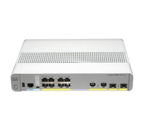 WS-C3560CX-8TC-S 8-Port Compact Switch Layer 3 - 8 X 10/100/1000 Puertos Ethernet 2 SFP&amp;2GE Uplinks- Base de datos IP