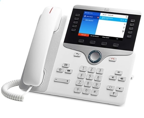 CP-8845-K9 B2B Comunicación mejorada Cisco IP teléfono con ISAC Codecs de voz y 802.1X seguridad