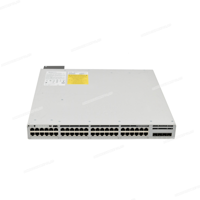 Listo para el envío C9300L-48P-4G-A 24 puertos 10 gigabits Ethernet conmutador 48 puertos fijos enlaces ascendentes