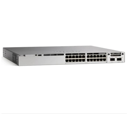 C9200L-24T-4X-A Cisco Catalyst 9200L 24 puertos de datos 4x10G Avance de red del interruptor de enlace ascendente