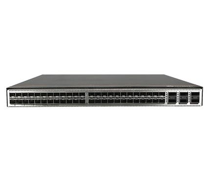 CE6863E-48S6CQ Huawei CloudEngine 6800 48*25G SFP28, 6*100G QSFP28, 2* Fuente de alimentación de CA, salida de aire del lado del puerto/entrada