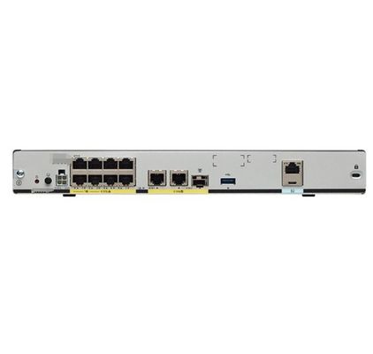 C1111-8P
Enrutador de la serie 1100 de Cisco ISR 1100 8 puertos enrutador Ethernet GE WAN dual