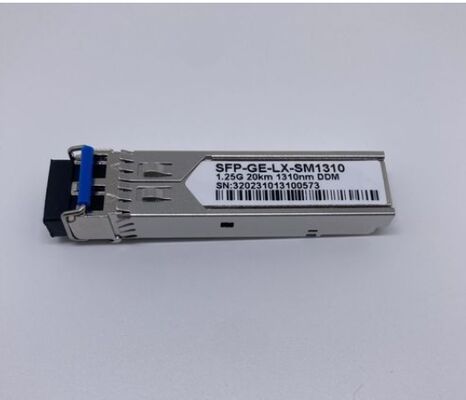 SFP-GE-LX-SM1310 Transceptor óptico Modulo de modo único ((1310nm,10km,LC) Original Nuevo