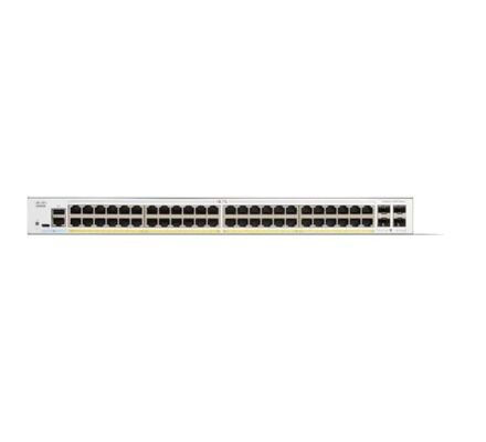 Switch PoE Gestionado de Capa 3 C1300-48FP-4G, 48 puertos PoE+ de 10/100/1000, 4 puertos SFP de enlace ascendente de 1G, Presupuesto PoE de 740W