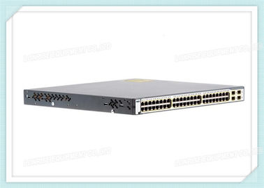 Interruptor de red apilable del gigabit del catalizador del interruptor WS-C3750G-48TS-S de la red de Ethernet de Cisco