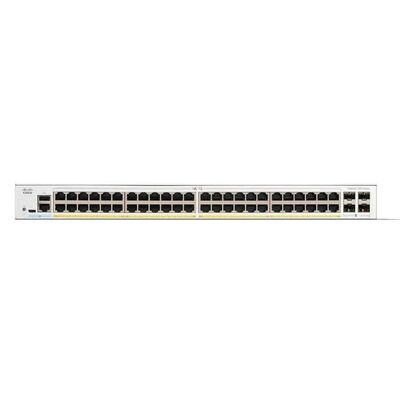 C1300-48P-4X, conmutador Cisco Catalyst 1300, 48x PoE+/370W, 4x 10G SFP+, montable en bastidor