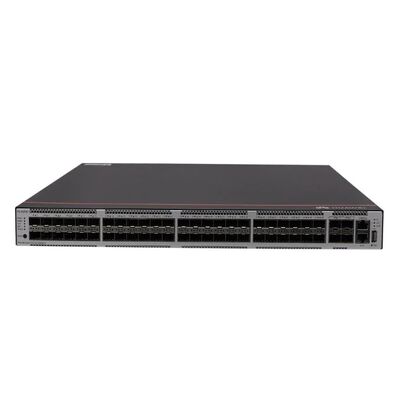 Huawei S5731-S48S4X-A Switch. 48×Gigabit SFP + 4×10GE SFP + Enterprise Layer 3 Ethernet Switch. Es el único que tiene que tener una conexión a Internet.