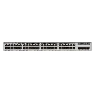 C9200L-48P-4G-E, conmutador Cisco Catalyst 9200L, elementos esenciales de red de enlace ascendente 48xPoE+ 4x1G