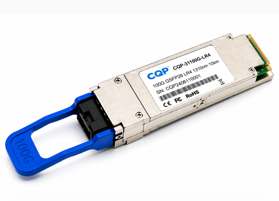 Transceptor Óptico CQP-31100G-LR4 100G QSFP28 LR4 | Módulo LC SMF de 10km | Solución de Transceptor Óptico