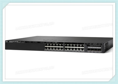 El interruptor del gigabit PoE+ del puerto del interruptor WS-C3650-24PD-L 24 de la red de Ethernet de Cisco con 2x10G Uplink