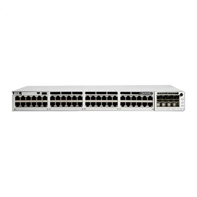 Conmutador básico de red Gigabit Cisco C9300-48T-E Catalyst 9300 de 48 puertos | Switch de acceso empresarial de enlace ascendente modular