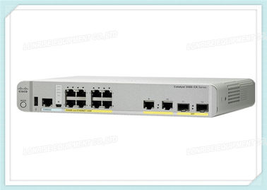 Catalizador 8 de WS-C3560CX-8PC-S Cisco - base compacta del IP de los datos de la capa 3 del interruptor del puerto manejada