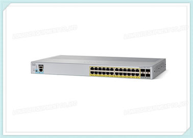 LAN Lite de GigE 4 X 1G SFP del puerto del interruptor 24 de la red de Ethernet del catalizador del interruptor WS-C2960L-24PS-LL de Cisco