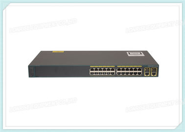 Interruptor más 24 10/100 de la red de Ethernet del interruptor WS-C2960+24TC-L de Cisco 2960 + base del LAN 2T/SFP