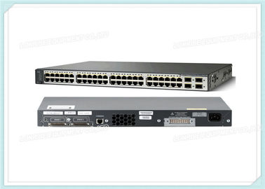 Base del IP de la capa 3 - 4 SFP del interruptor WS-C3750V2-48TS-S del catalizador de Cisco - - manejada - apilable