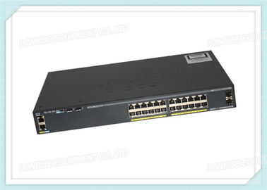LAN Lite de GigE 2 X 1G SFP del interruptor 24 de la red de Ethernet del interruptor WS-C2960X-24TS-LL de CISCO