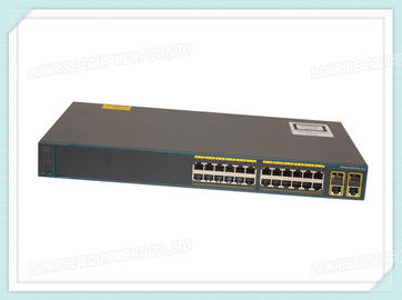 Catalizador 2960 del interruptor WS-C2960+24TC-L de Cisco más 24 10/100 + base del LAN de 2T/de SFP