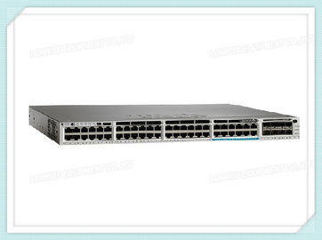 Sistema de la característica de la base del LAN de los puertos Ethernet del interruptor 48 UPOE del interruptor de red de Cisco WS-C3850-12X48U-L