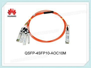 El transmisor-receptor óptico QSFP+ 40G 850nm 10m AOC de QSFP-4SFP10-AOC10M Huawei conecta con cuatro SFP+