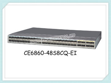 Interruptor de red de CE6860-48S8CQ-EI Huawei 48-Port 25GE SFP28,8*100GE QSFP28, sin la fan y el módulo de poder
